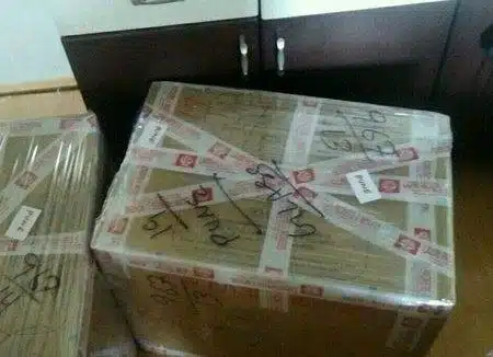 glass item packing
